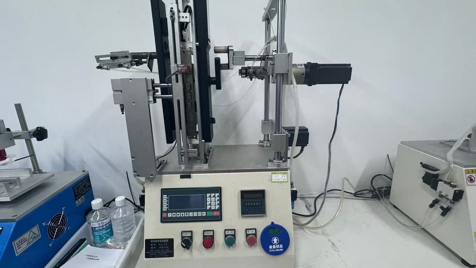 SJJ lock durability testing machine XL-20 in the quality control lab