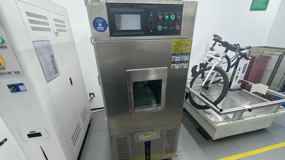 SJJ quality assurance workstation inspecting finished smart lock units