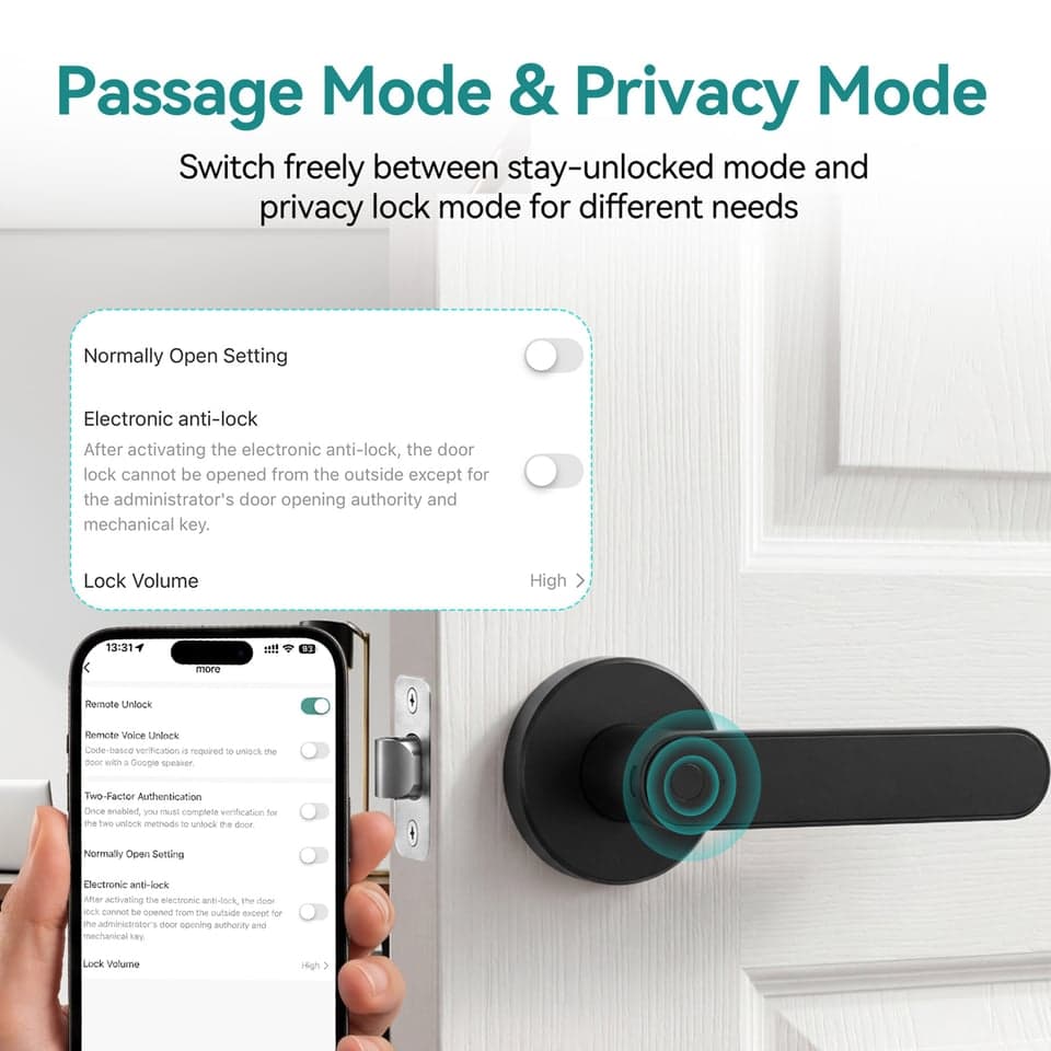 SJJ Multi-Door Keypad Deadbolt detail photo 1 — Tuya/TTLock app