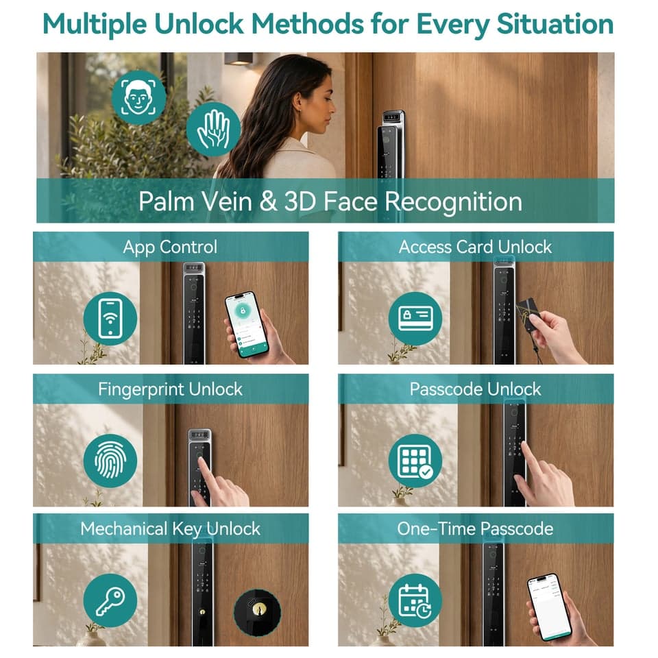SJJ WiFi Full Auto Lock High detail photo 2 — video peephole