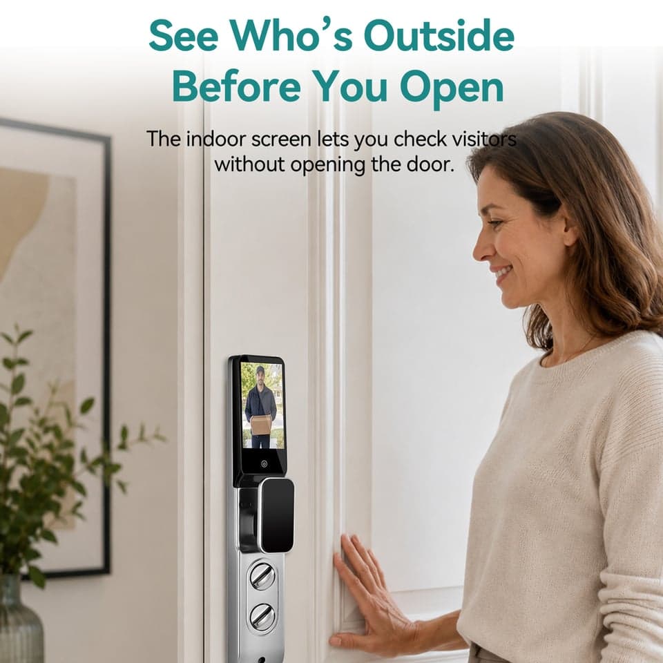 SJJ WiFi Full Auto Lock High detail photo 5 — video peephole